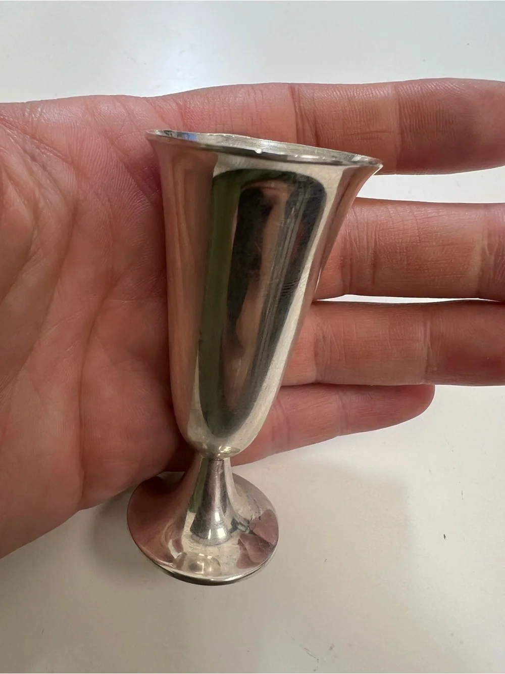 Tiffany & Co sterling silver cordial cup or small Kiddush cup